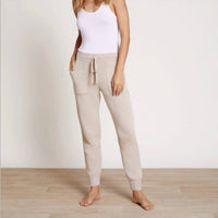 BAREFOOT DREAMS Cozychic Ultra Lite Brushed Fleece Jogger in sand dune - women's pants