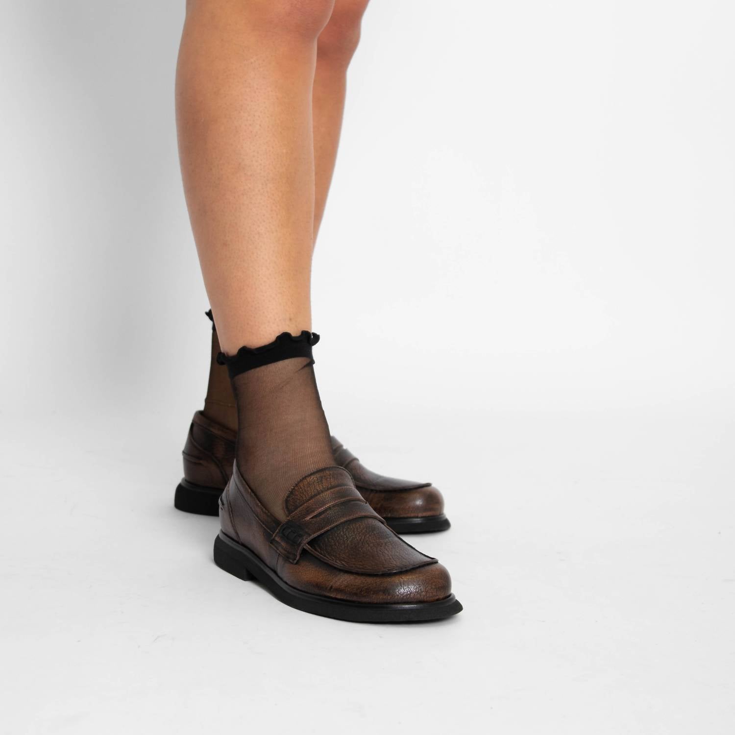 Laura Bellariva - Women's Pellame Madras Penny Loafer
