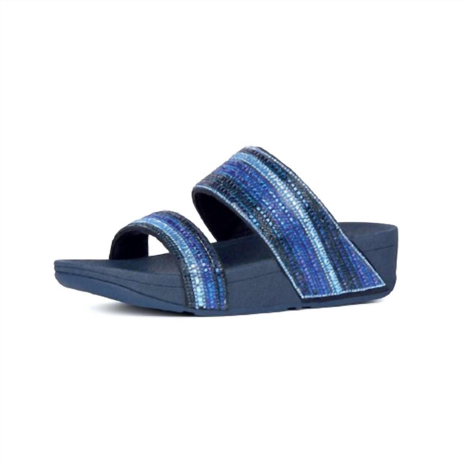 Fitflop - Women's Rosa Crystal Mosaic Slides