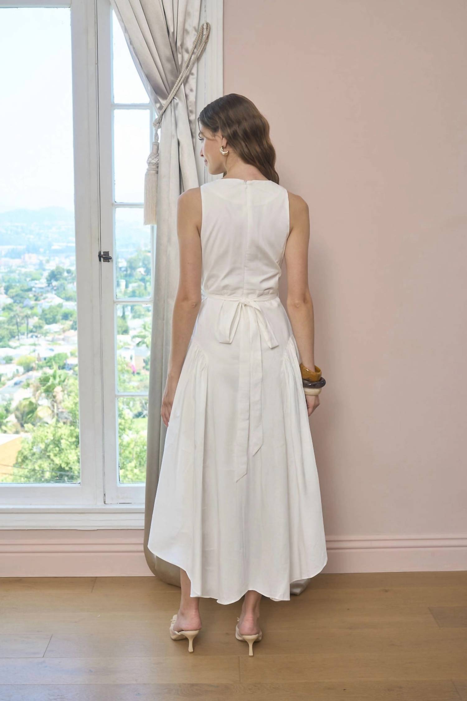 Moon River - Tie Back Handkerchief Dress