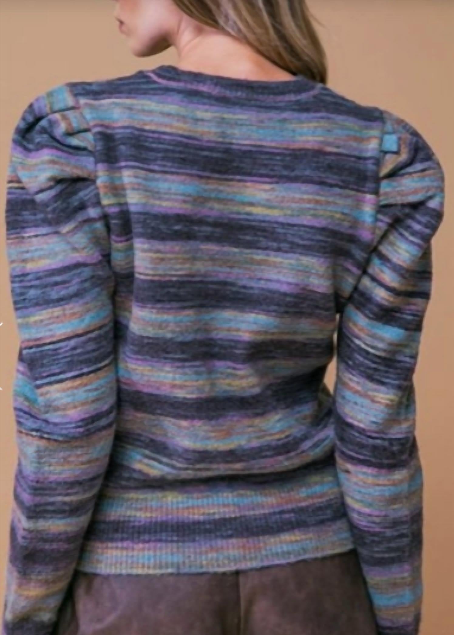 Flying Tomato - Sweater knit top