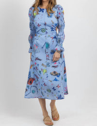Mayah Overseas - Houdini Print Maxi Dress