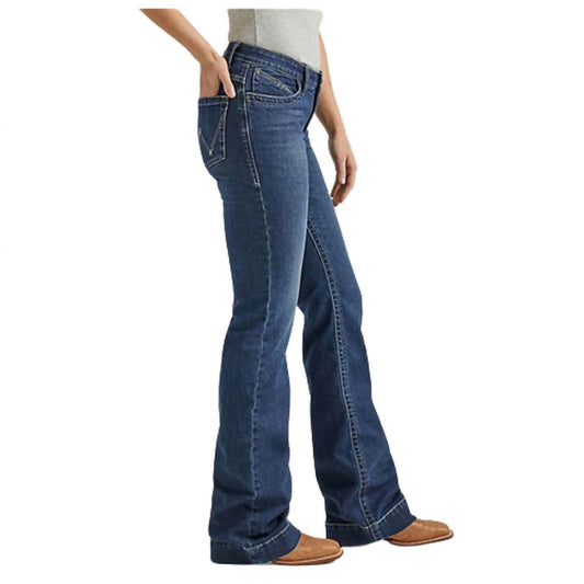 Wrangler - Women's Ultimate Riding Willow Mid Rise Trouser Jean