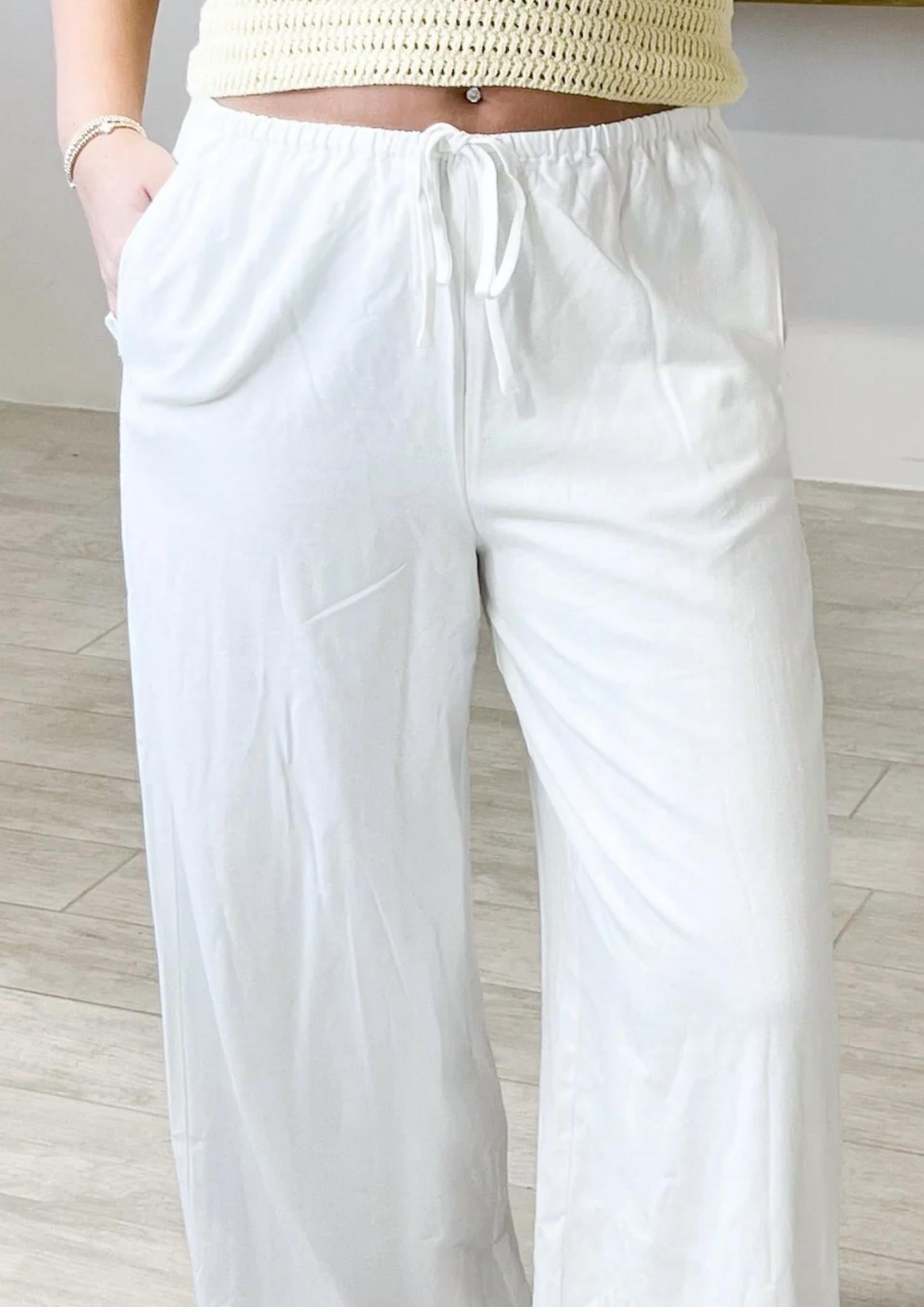 Dress Forum - Woven Linen Pants