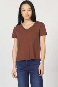 Dear John Denim - Vanya V-neck Slub Tee