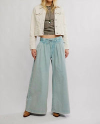 Free People - Julien Wide Leg Chino Trousers