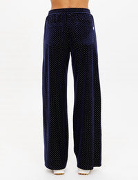 THE UPSIDE Spellbound Roma Pants in polka dots - women's pants - alternate view