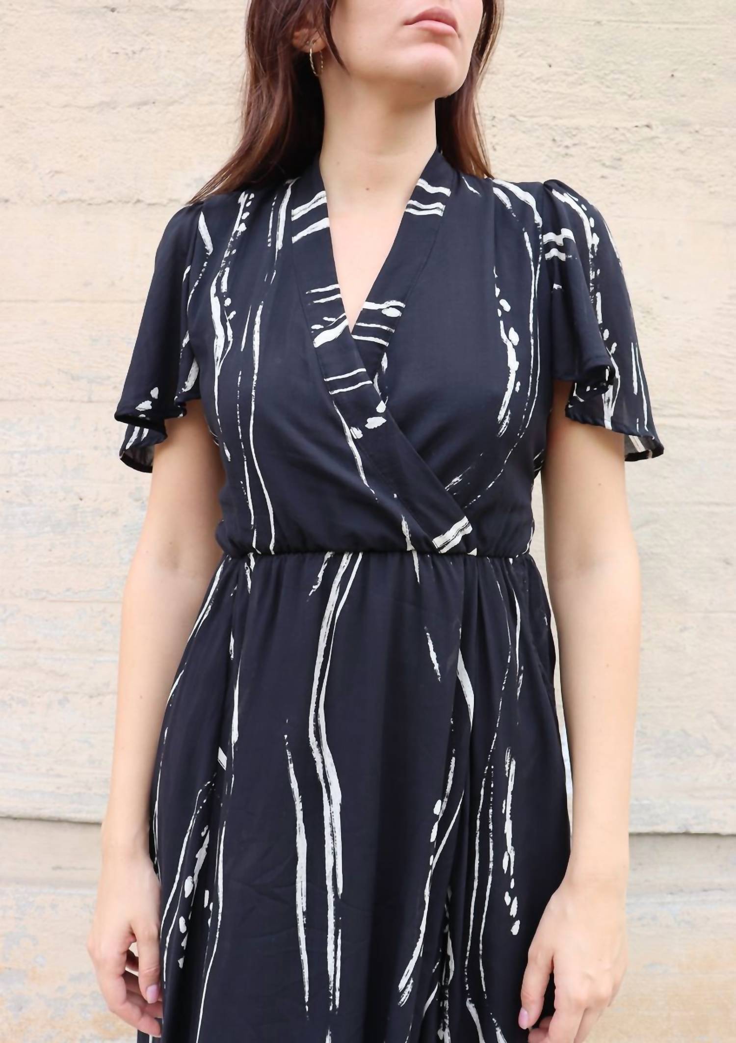 Bel Kazan - La Vie En Rose Maxi Dress