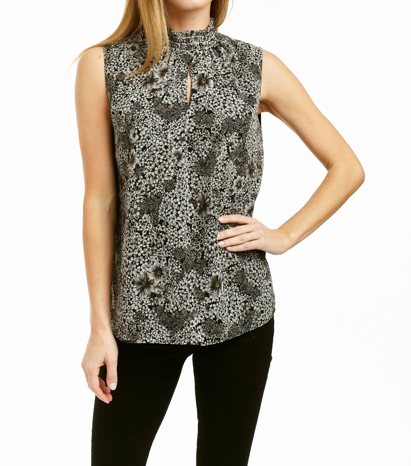 Drew - Printed Jackson Sleeveless Top