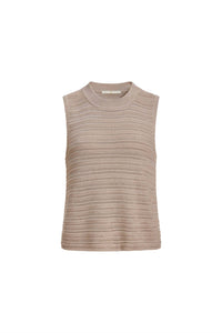 Marie Oliver - Nev Crew Neck Sleeveless Top