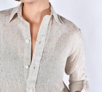 Emily Phillips - Dot Linen Mini Dress