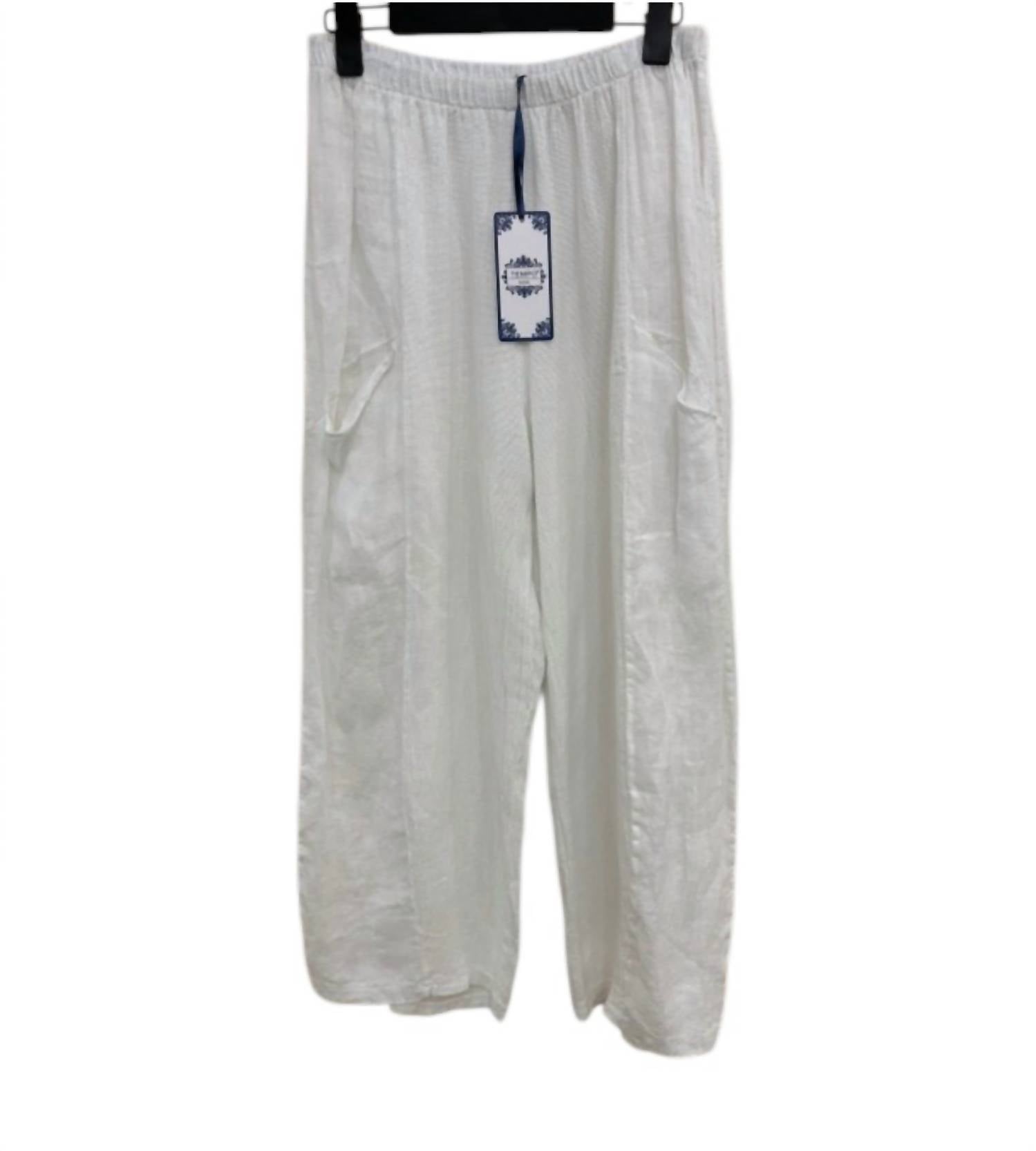Tempo Paris - Women's Linen Bubble Pants