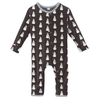 Kickee - Kids' Print Coverall with Snaps