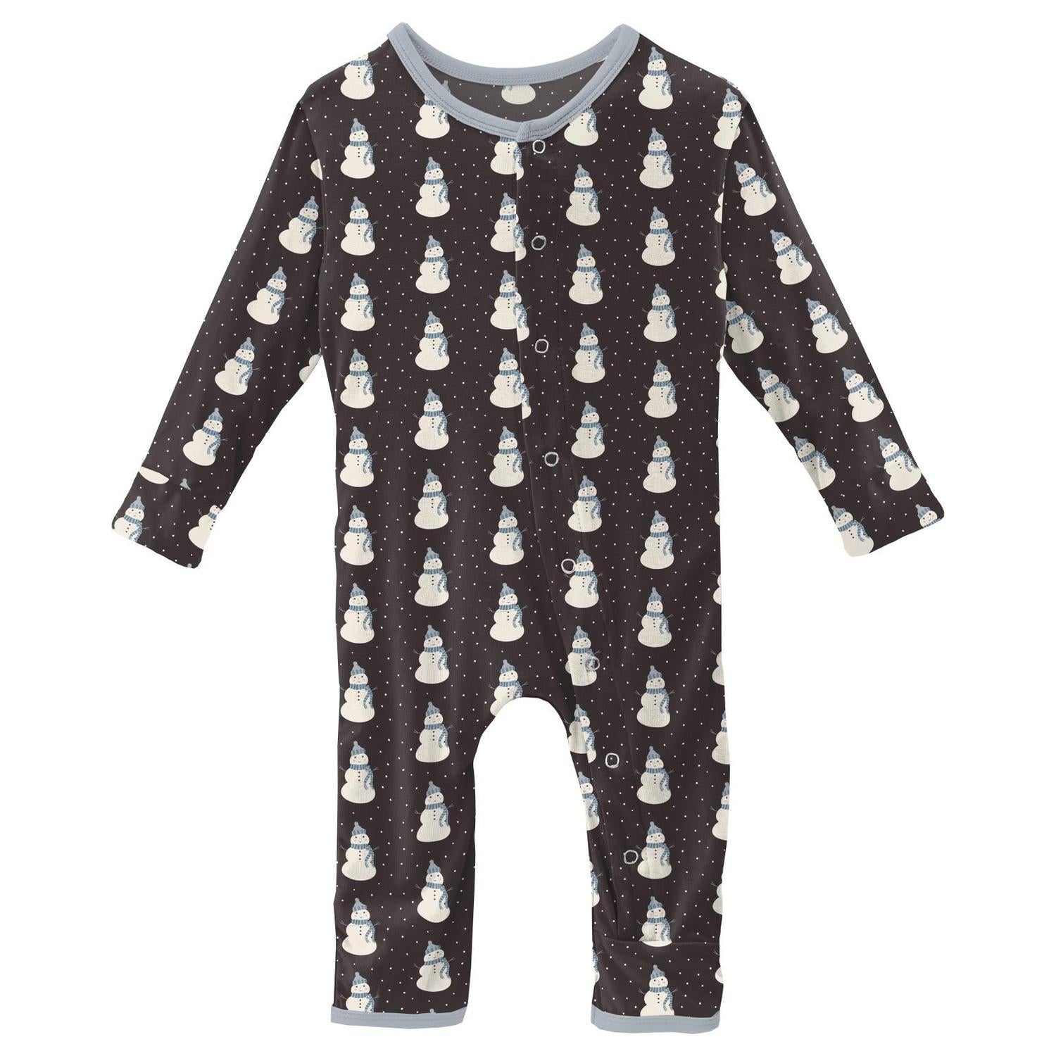 Kickee - Kids' Print Coverall with Snaps