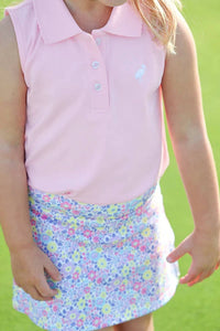 The Beaufort Bonnet Company - Girls' Sleeveless Anna Price Polo