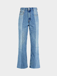 E.L.V. Denim - Flare Ankle Cropped Jean