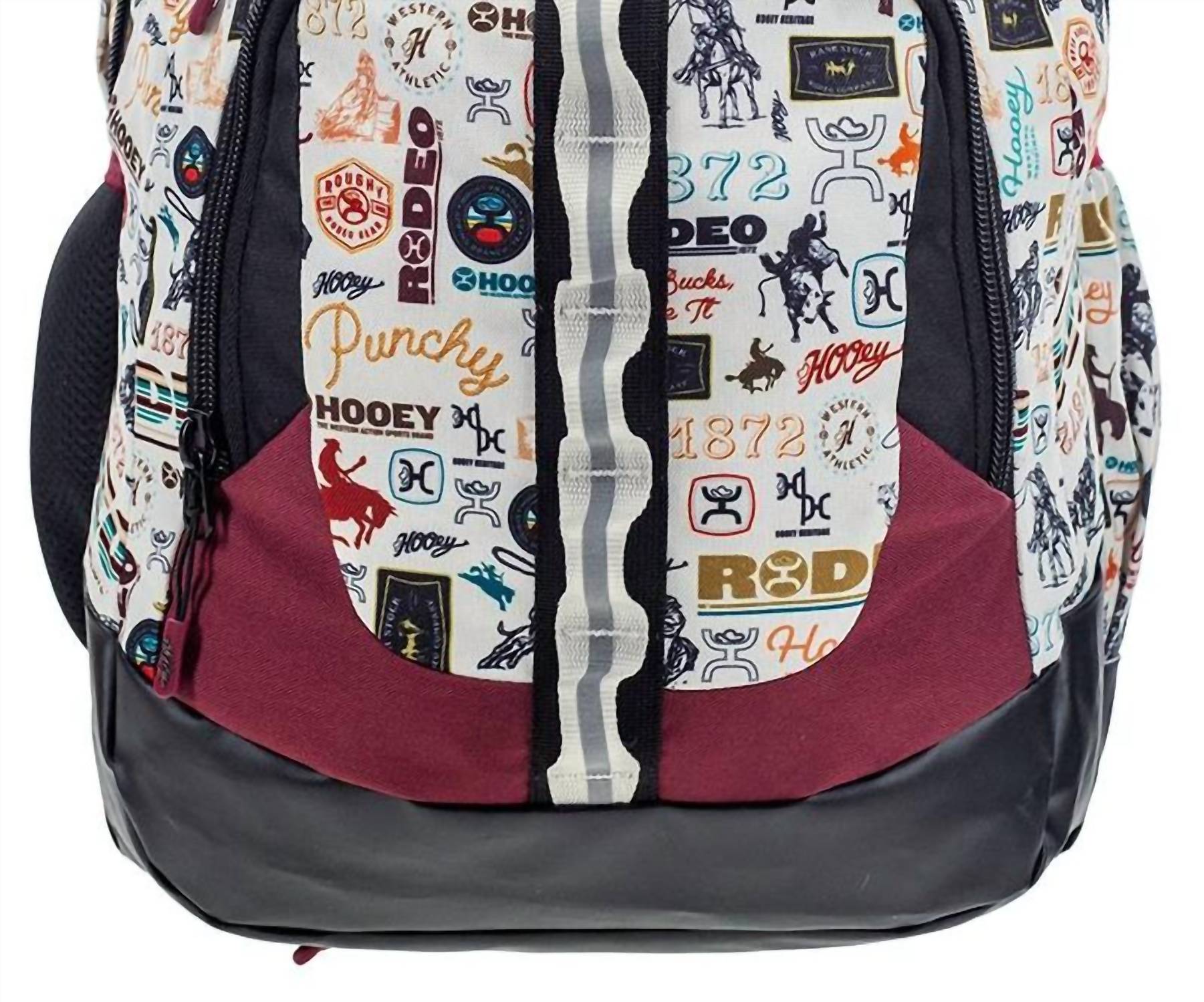 Hooey - Unisex - Patented Hat Strap Backpack