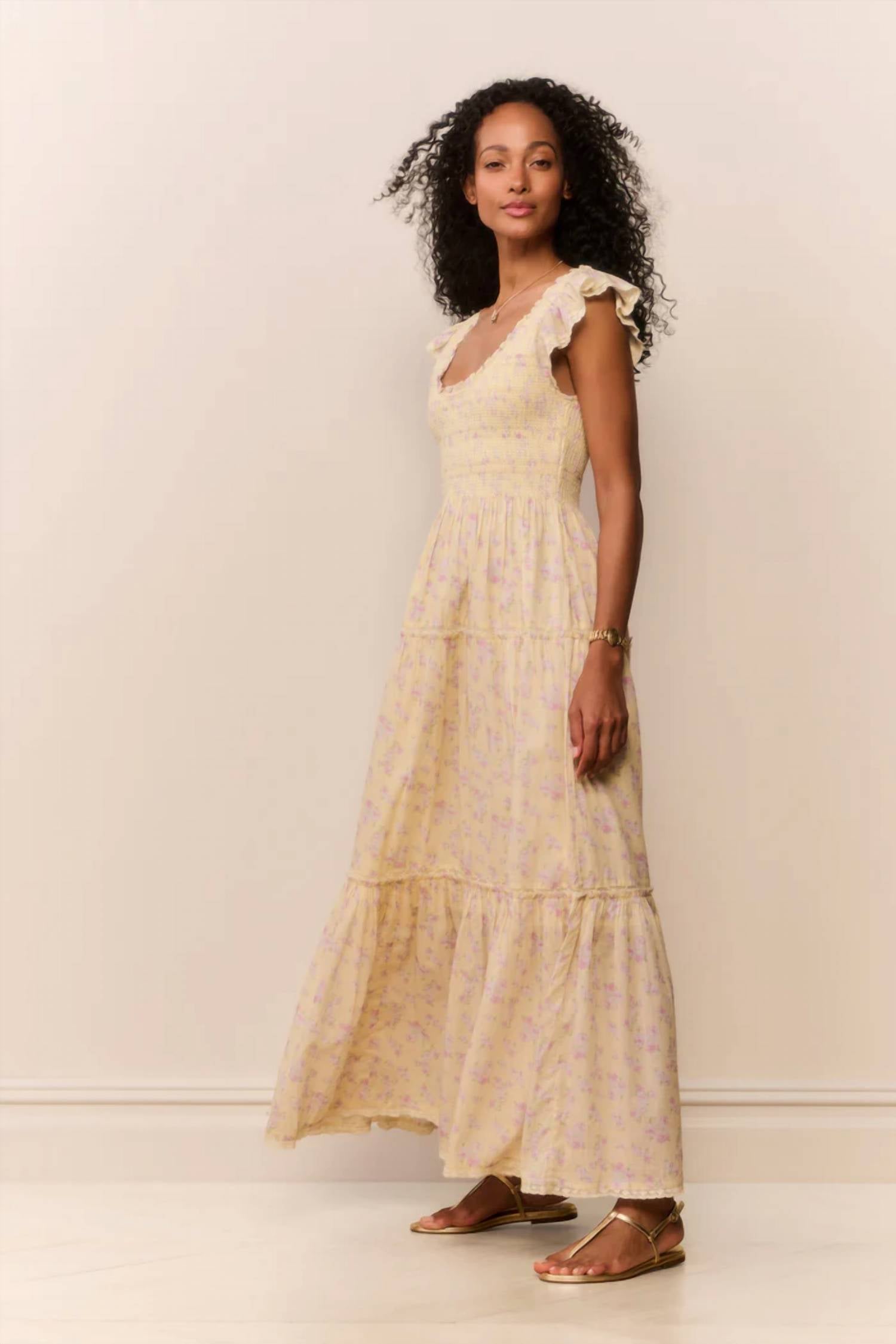 Loveshackfancy - Chessie Floral Maxi Dress
