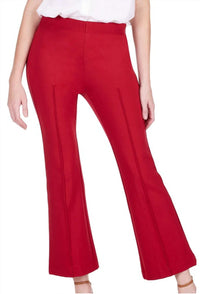 Jade - Front Seaming Ponte Bell Ankle Pant