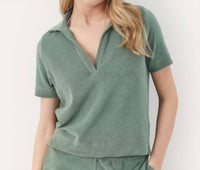 Part Two GIOVANNI TS in 185806 agave green - women's t-shirt - detail view