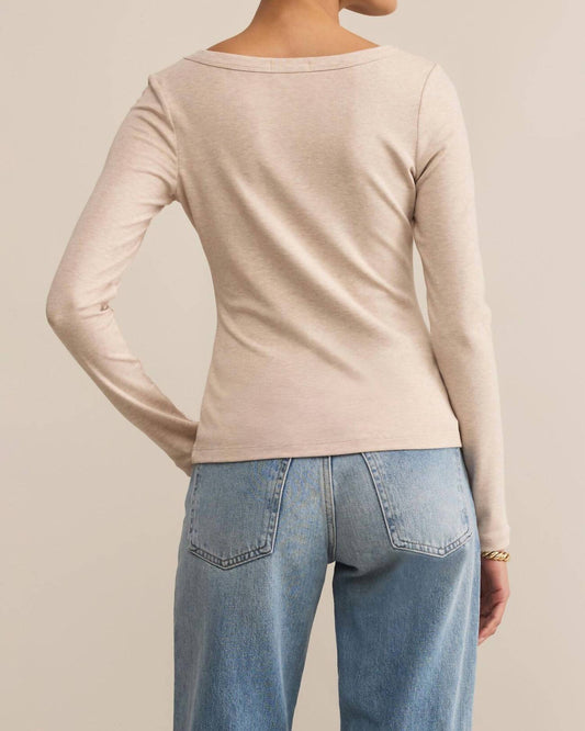 Z Supply - Second Skin Scoop Long Sleeve Top