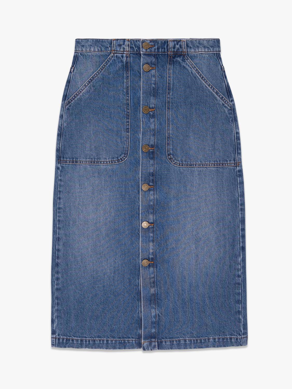 Frame - Modern Pocket Midi Skirt