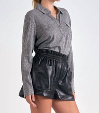 Elan - Silly For Soft Button Down Shirt