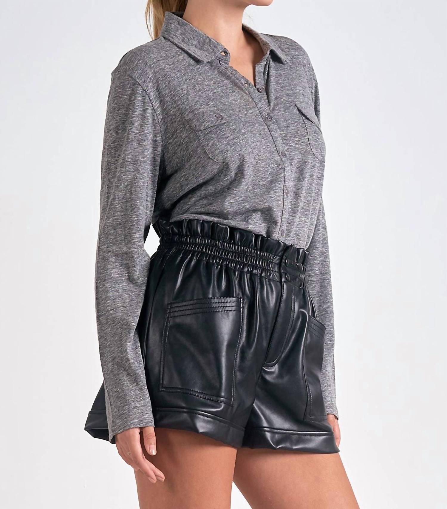 Elan - Silly For Soft Button Down Shirt