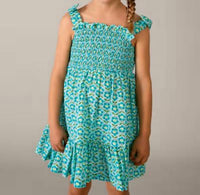Mayoral - Printed Dress With Matching Headband