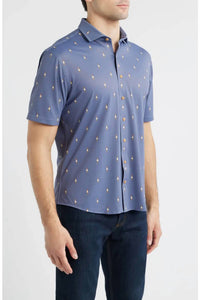 Johnnie-O - Hula Dance Short Sleeve Button Up Shirt