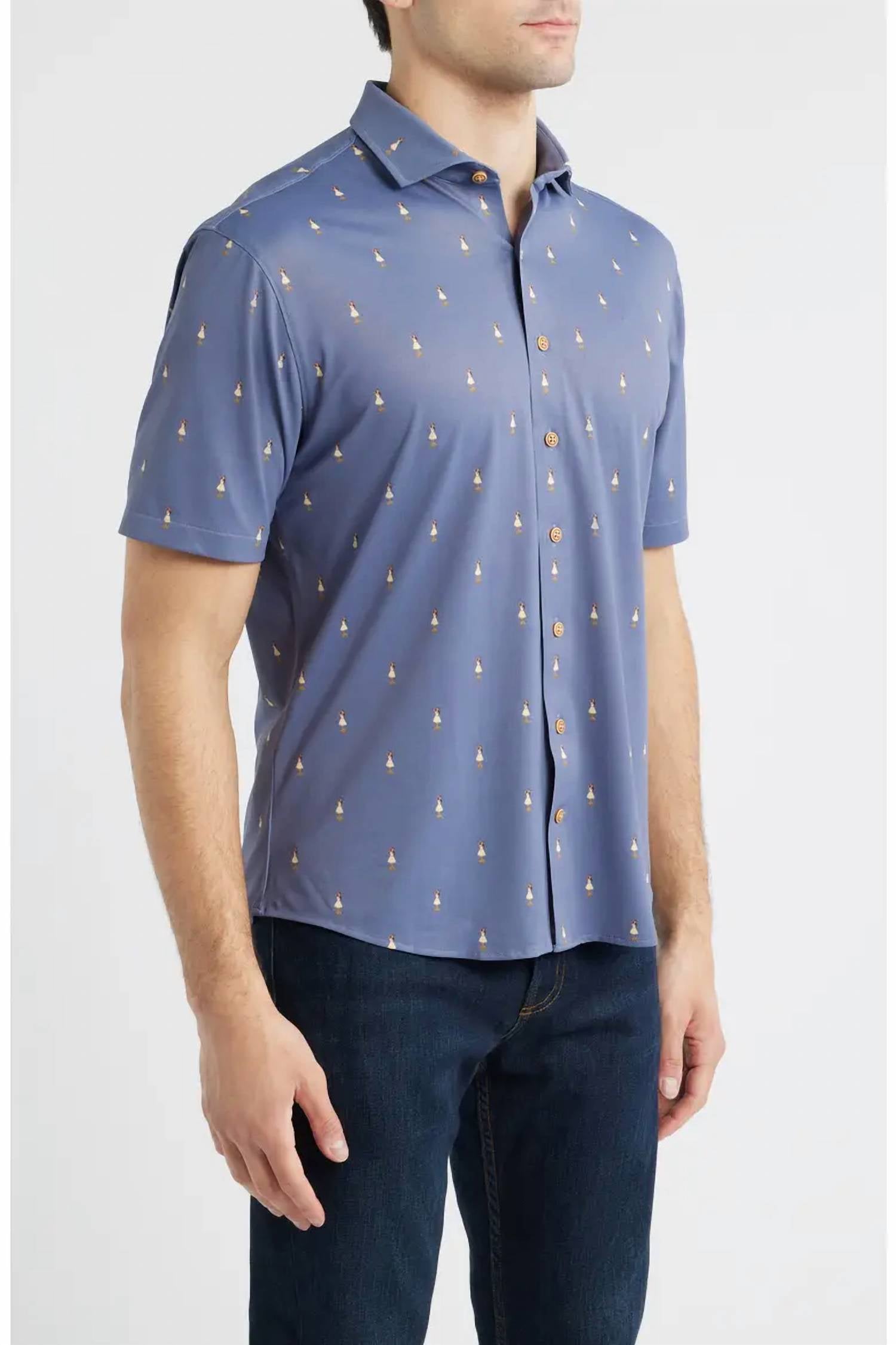 Johnnie-O - Hula Dance Short Sleeve Button Up Shirt