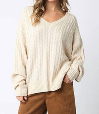 Olivaceous - Dulce Knit Top