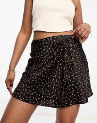 By Together - Teen Lue Floral Mini Skirt