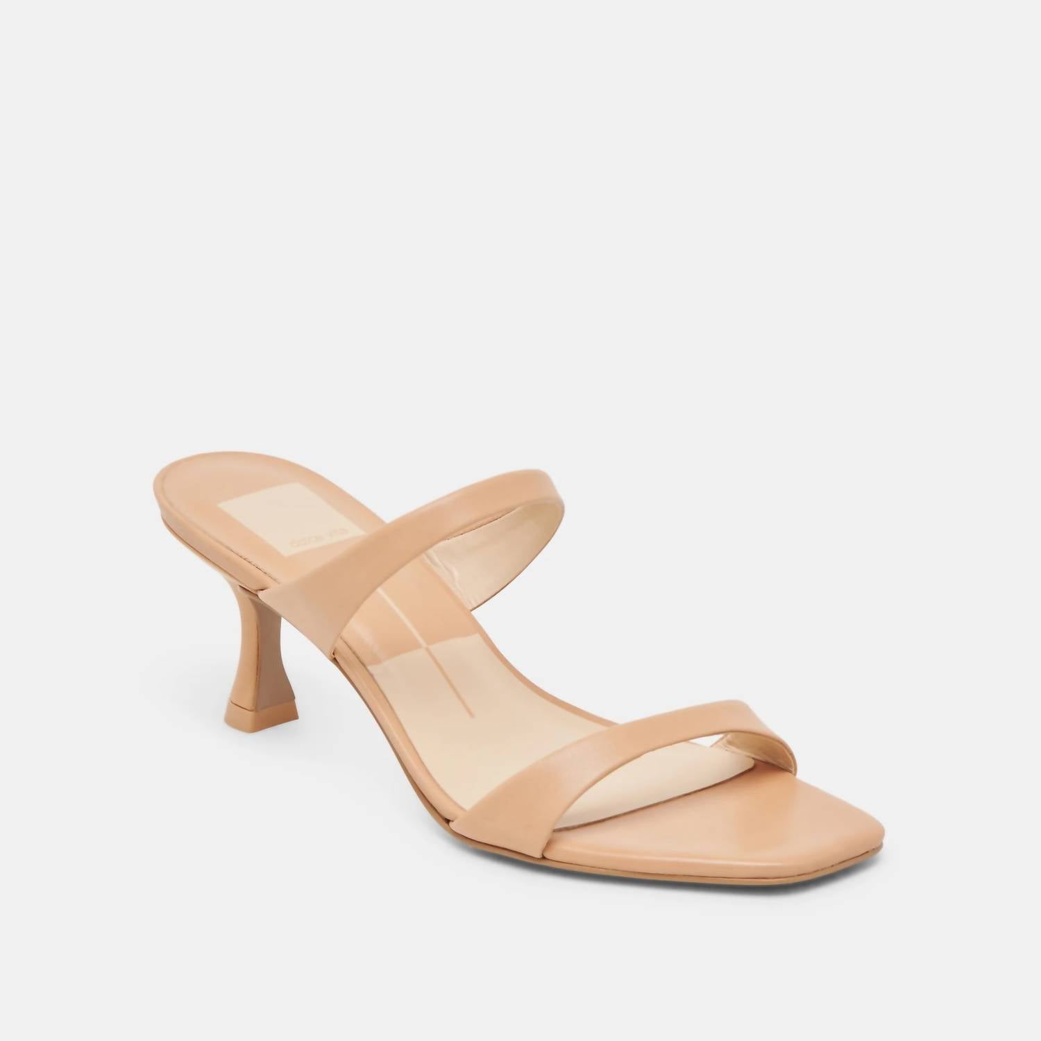 Dolce Vita Women's Genora Heeled Sandals in cafe leather - women's sandal
