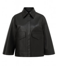 Green Pilot - Veda Leather Jacket