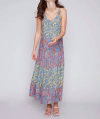CHARLIE B Floral Maxi Dress in glory - women's dress - view 4