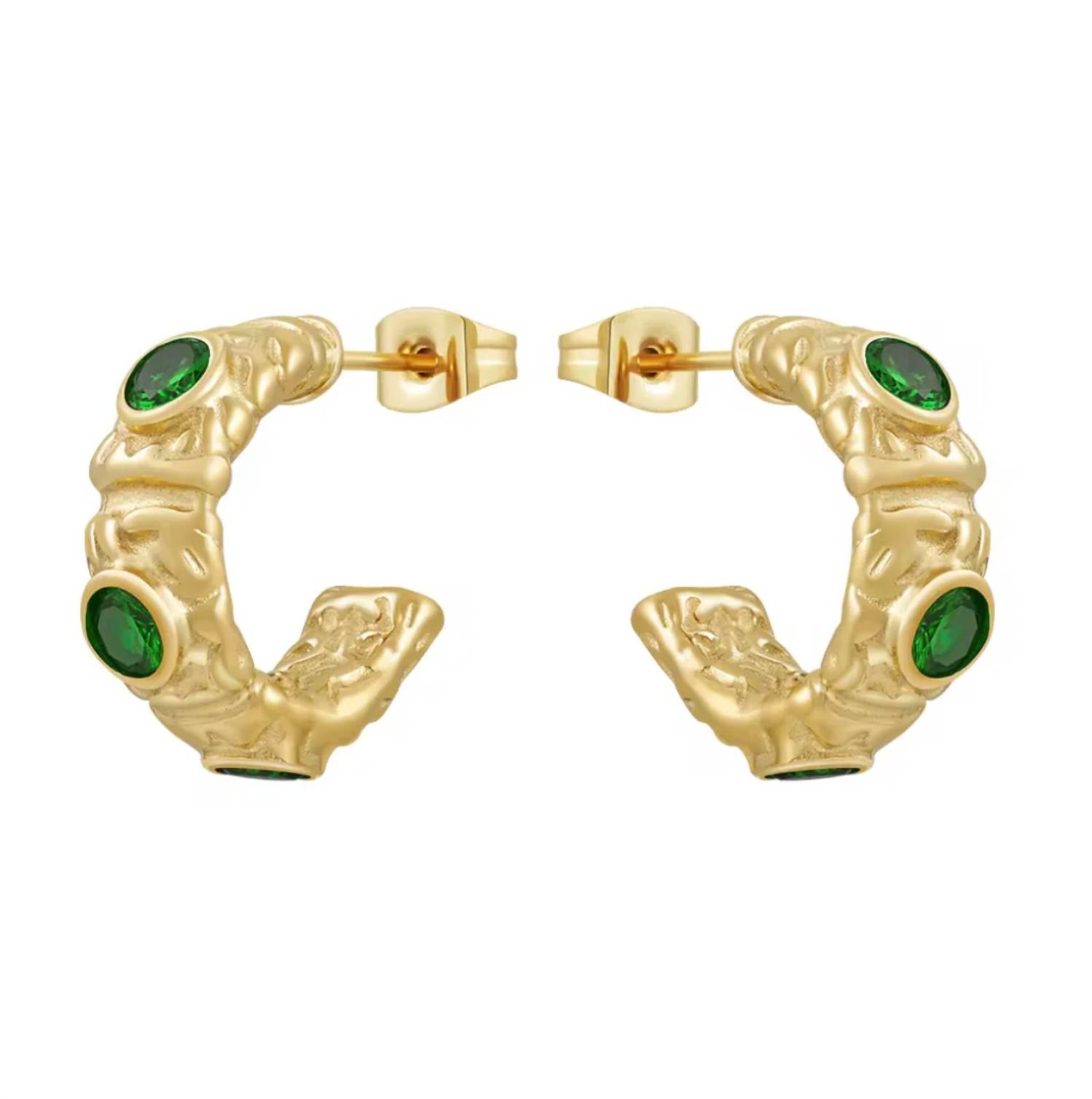 Katie Rae Collection - Women's Envy Hoop Earrings