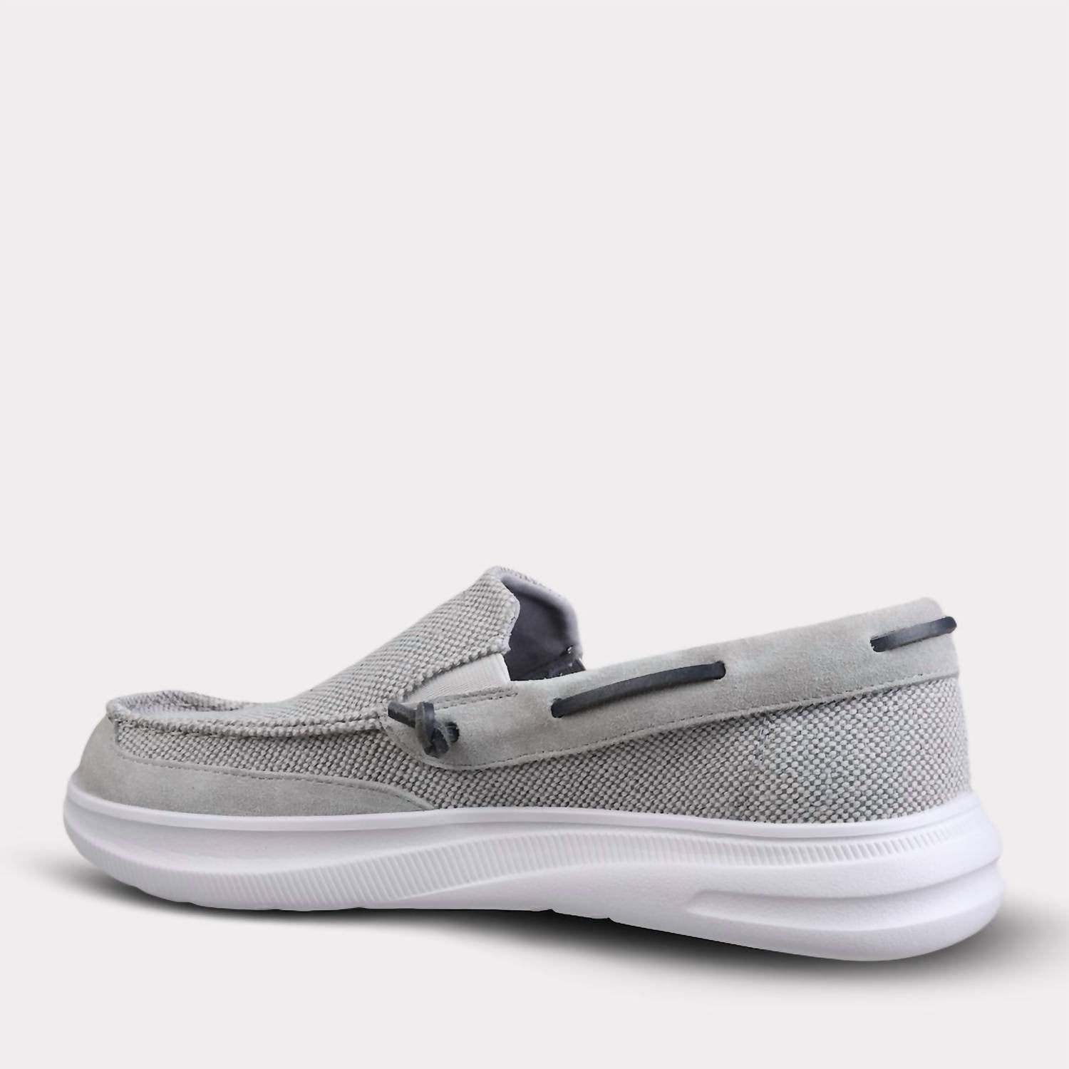 Mykos Men's Calvin Slip-on Shoe in grey - men's loafer - view 5