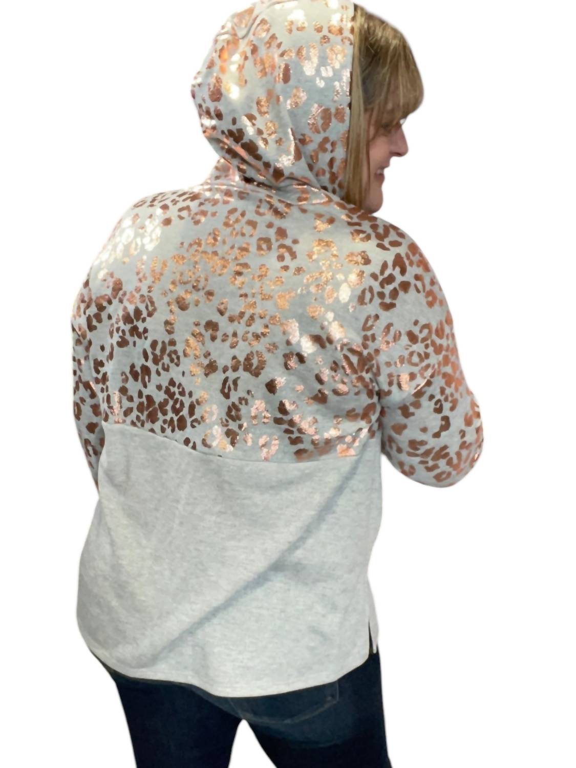 Honeyme - Cheetah Hoodie