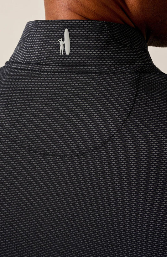 Johnnie-O - Jamie Jacquard Stretch Quarter Zip Pullover