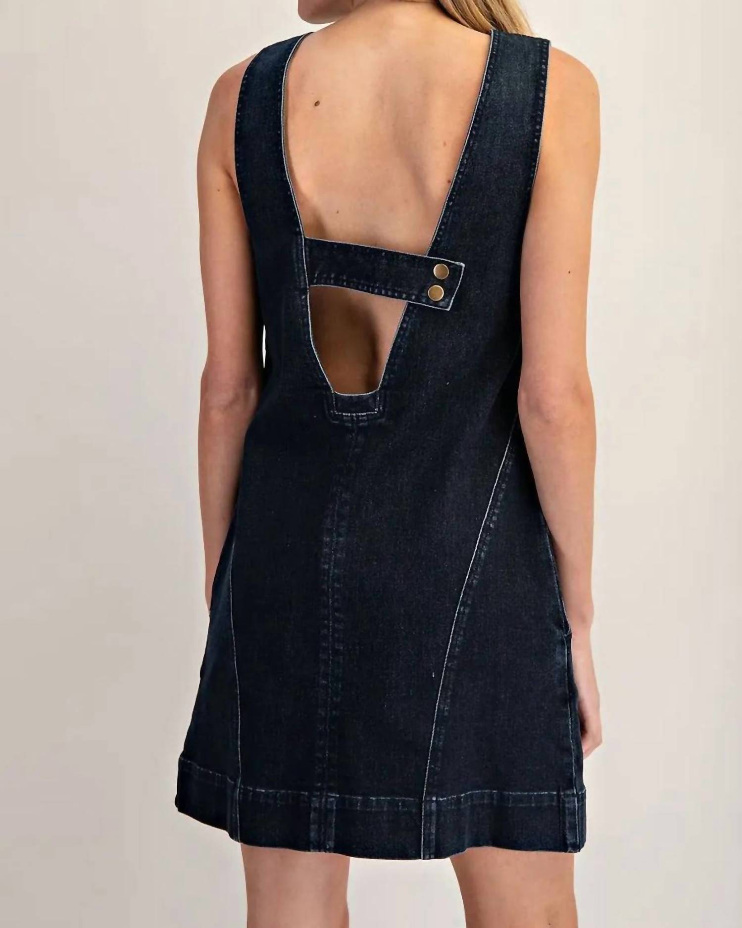 Ee:Some - Open-back Mini Dress