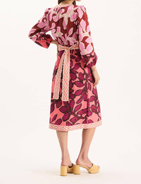 Tyler Boe - Kelsey Cotton Print Midi Dress