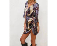 Dress Forum - Notable Sensation Surplice Mini Dress