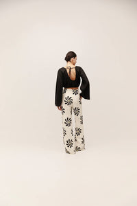 Cala de la Cruz Toya Pants in ivory ivory - women's pants - detail view