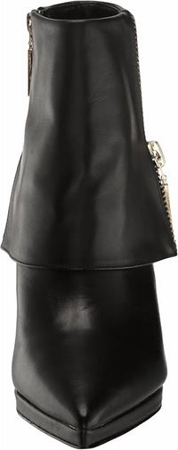 STEVE MADDEN Women's Renee Leather Boots in black - women's shoe - alternate view