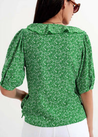 Q2 - Snow In Summer Wrap Blouse
