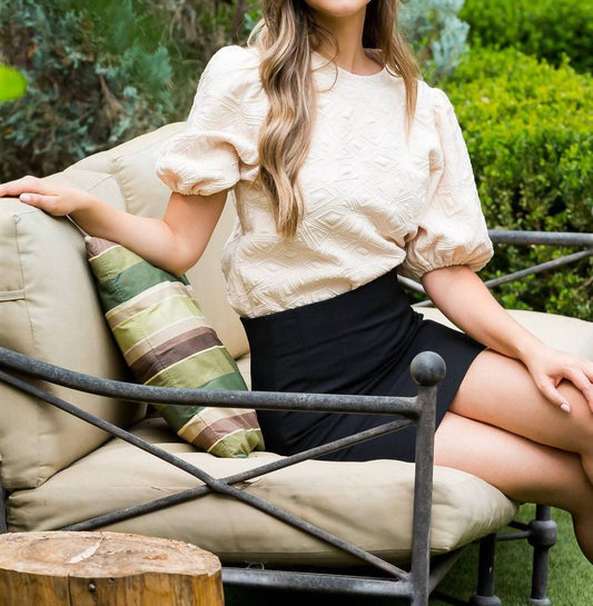 Thml - Textured Knit Top