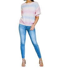 Bibi - I'll Never Stop Striped Sweater