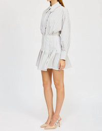 En Saison - Haisley Stripe Mini Dress