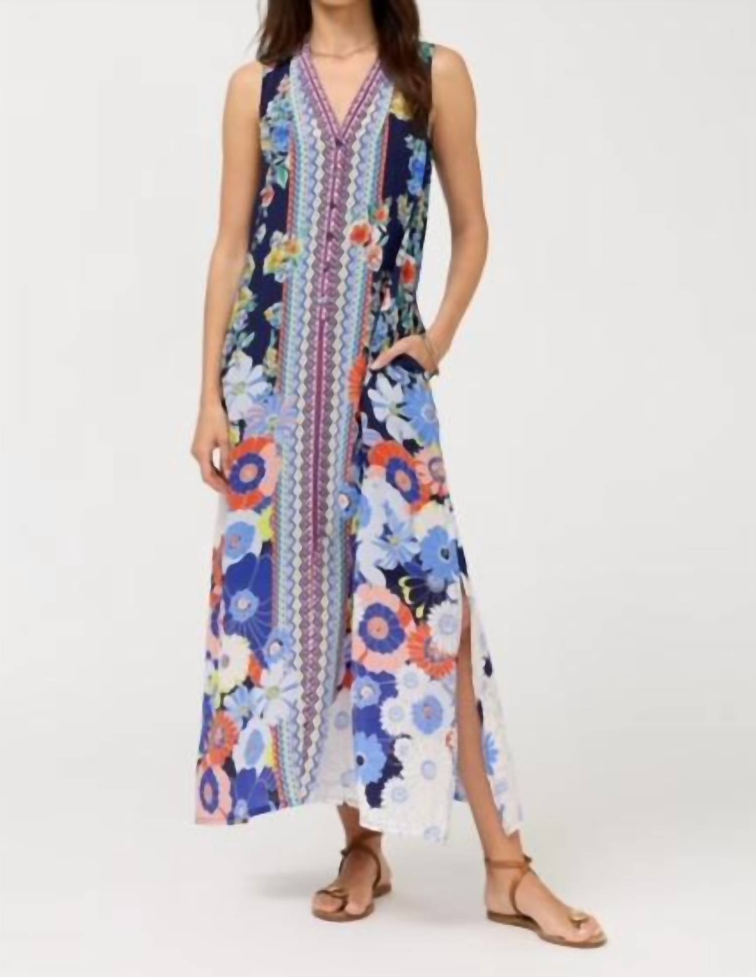 Johnny Was - BANKSHIA MAXI DRESS- SLIP